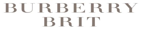 burberry brit jeans logo